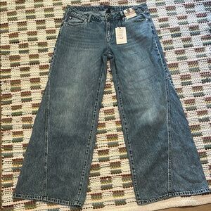 NWT* Sincerely Jules Blue Flare Wide-Leg Jeans